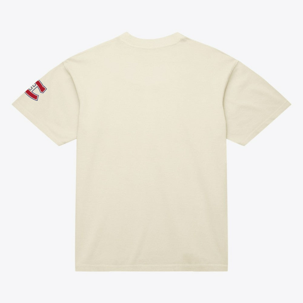 NHL Montreal Canadiens Mitchell & Ness Unisex Arched Team T-Shirt - Cream