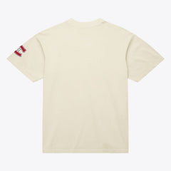 NHL Montreal Canadiens Mitchell & Ness Unisex Arched Team T-Shirt - Cream