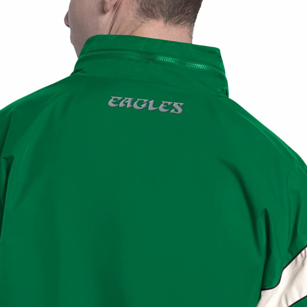 Philadelphia Eagles Starter The Gust Full-Zip Hooded Jacket Kelly Green