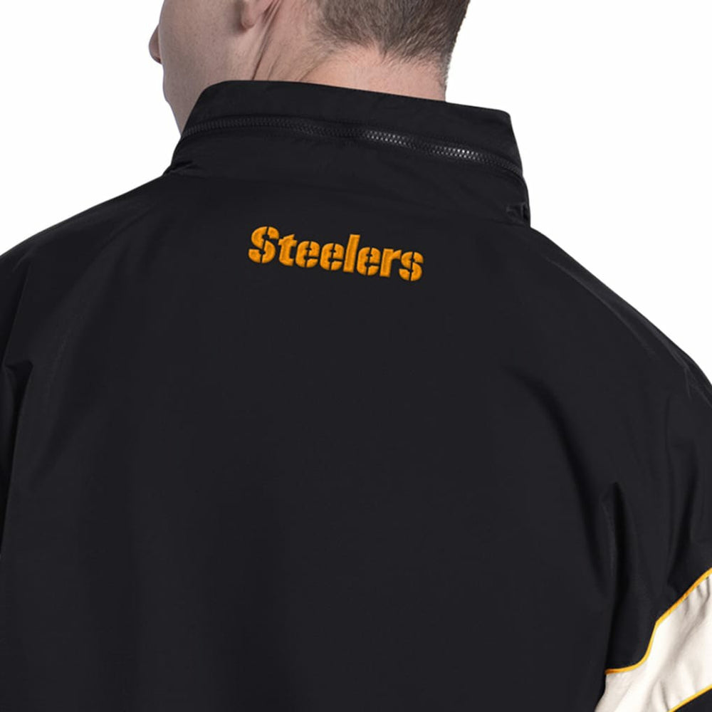 Pittsburgh Steelers Starter The Gust Full-Zip Hooded Jacket Black