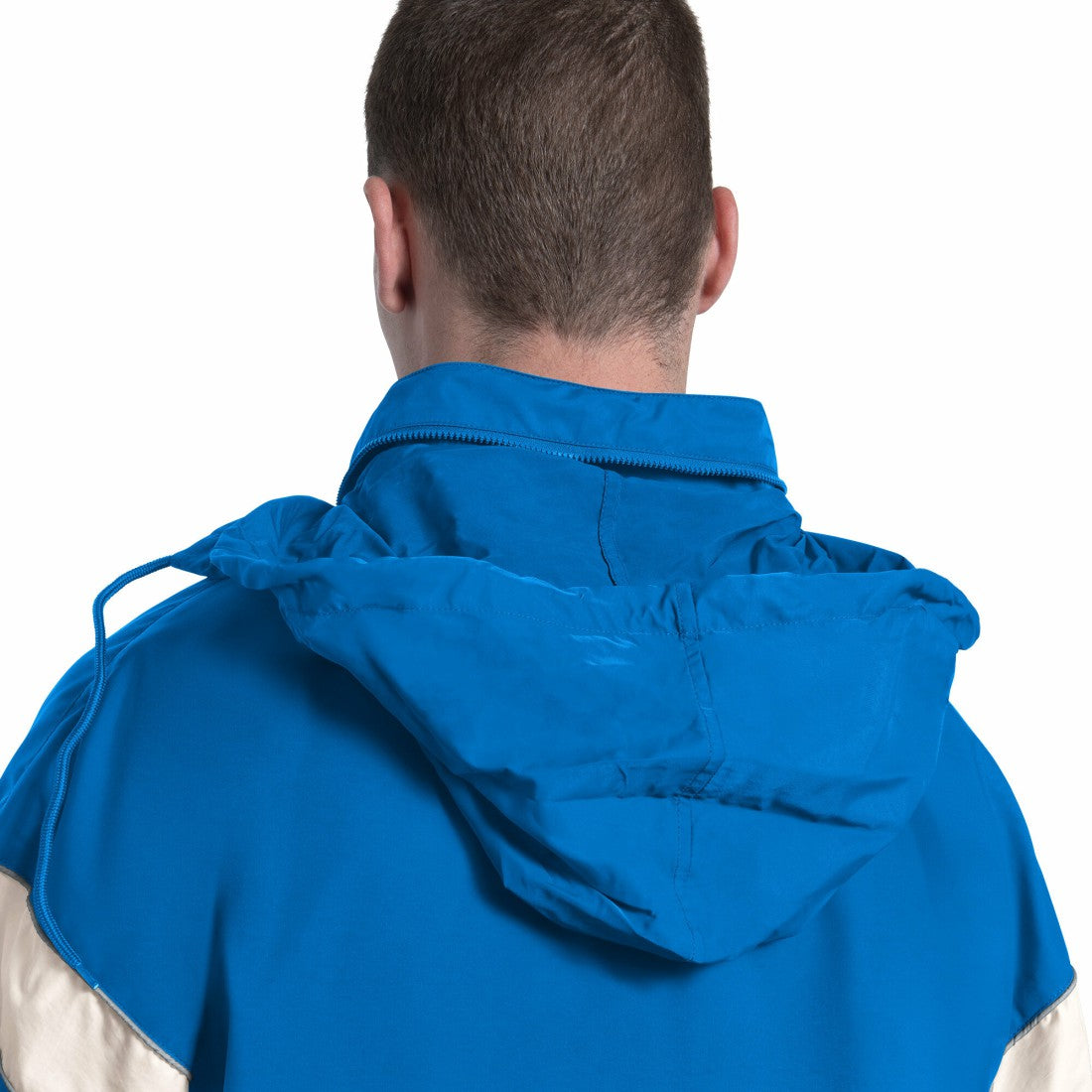 Detroit Lions Starter The Gust Full-Zip Hooded Jacket Blue