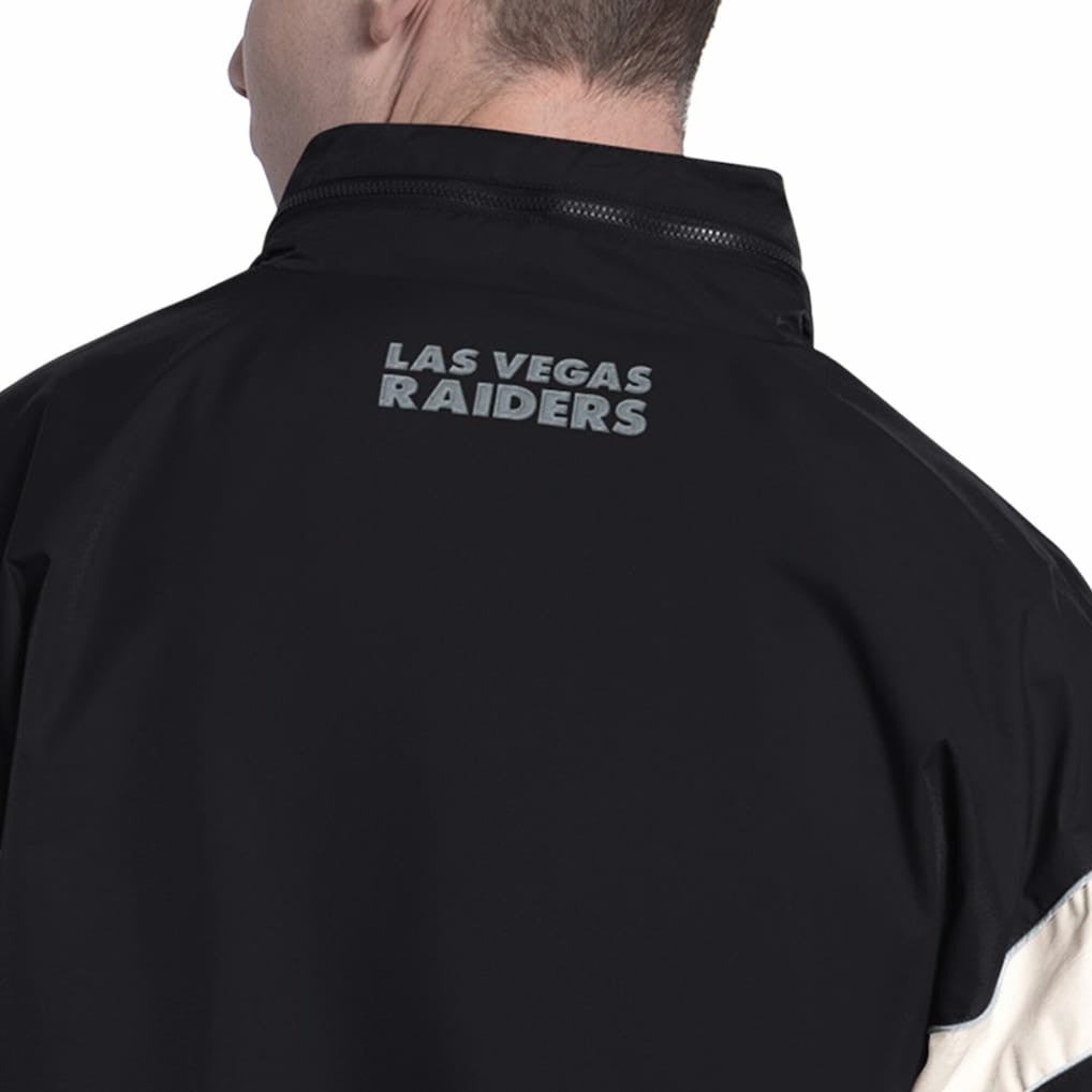Las Vegas Raiders Starter The Gust Full-Zip Hooded Jacket Black