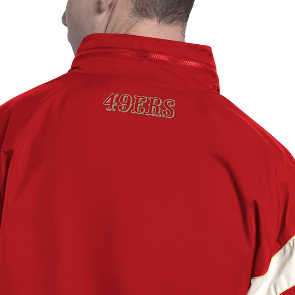 San Francisco 49ers Starter The Gust Full-Zip Hooded Jacket Scarlet