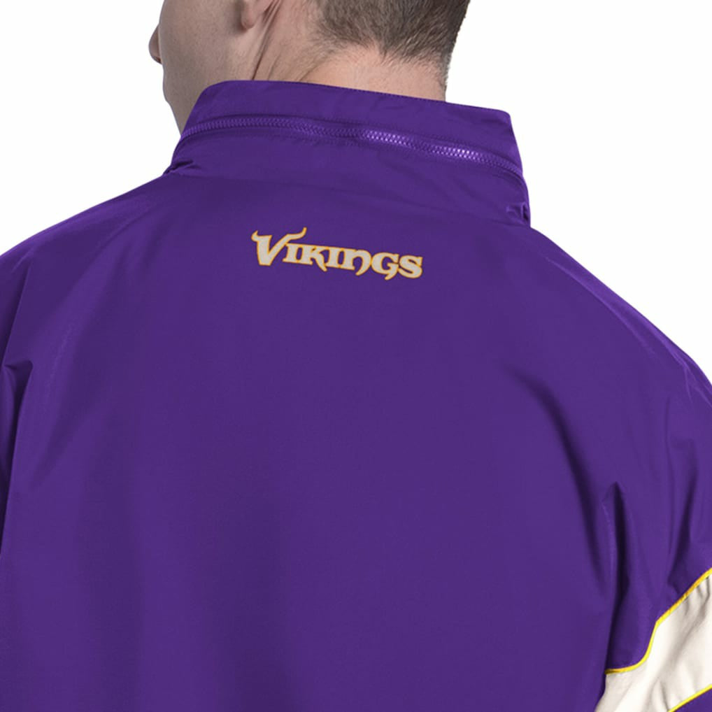 Minnesota Vikings Starter The Gust Full-Zip Hooded Jacket Purple