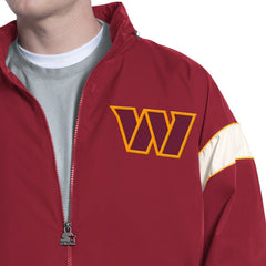 Washington Commanders Starter The Gust Full-Zip Hooded Jacket Burgundy