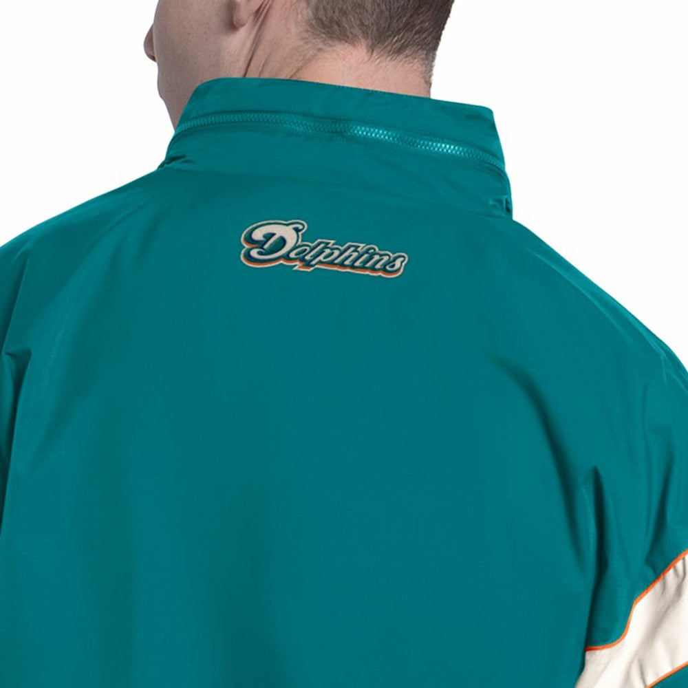 Miami Dolphins Starter The Gust Full-Zip Hooded Jacket Aqua