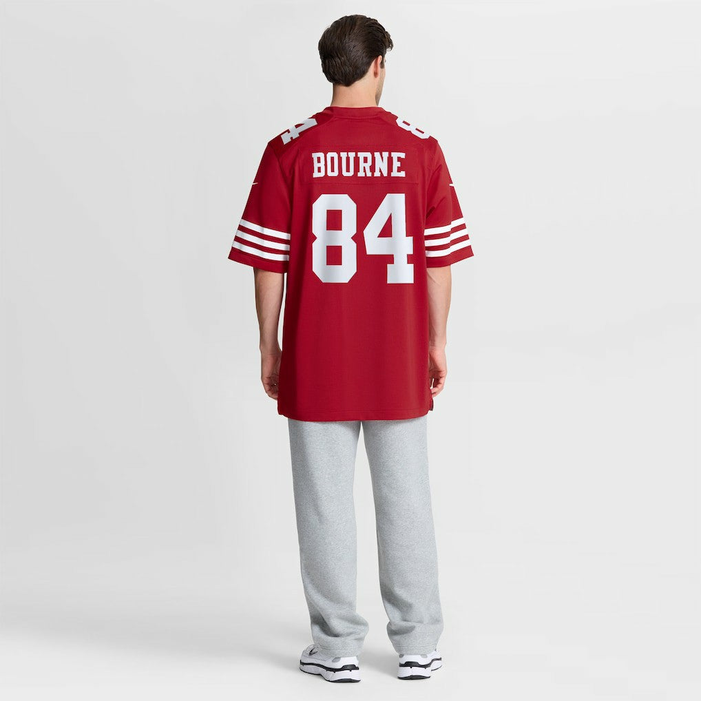 Kendrick Bourne San Francisco 49ers Team Game Jersey Scarlet