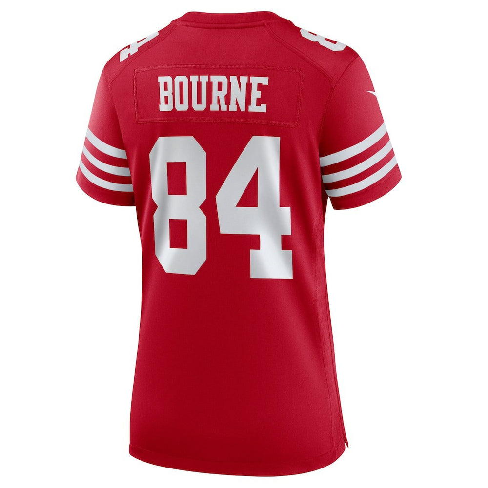 Kendrick Bourne San Francisco 49ers Women's Team Game Jersey Scarlet