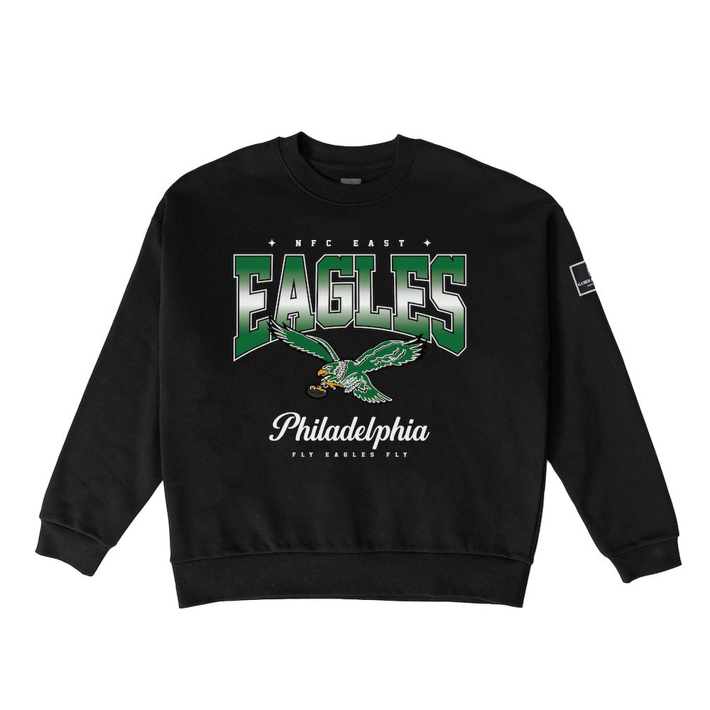 Philadelphia Eagles Gameday Couture Women's Powerhouse Play Premium Fleece Sweatshirt Black