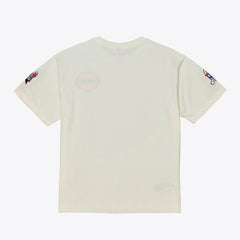 Houston Rockets Hardwood Classics Chainstitch Premium T-Shirt Cream