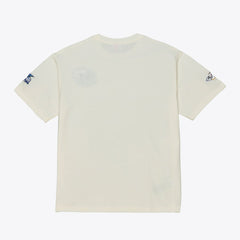 Dallas Mavericks Hardwood Classics Chainstitch Premium T-Shirt Cream
