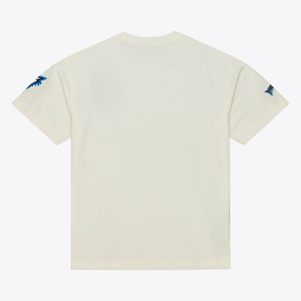 Minnesota Timberwolves Hardwood Classics Chainstitch Premium T-Shirt Cream