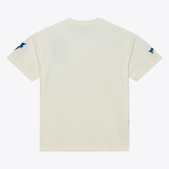 Minnesota Timberwolves Hardwood Classics Chainstitch Premium T-Shirt Cream