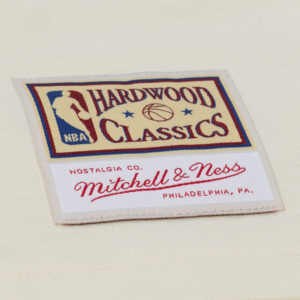 Minnesota Timberwolves Hardwood Classics Chainstitch Premium T-Shirt Cream