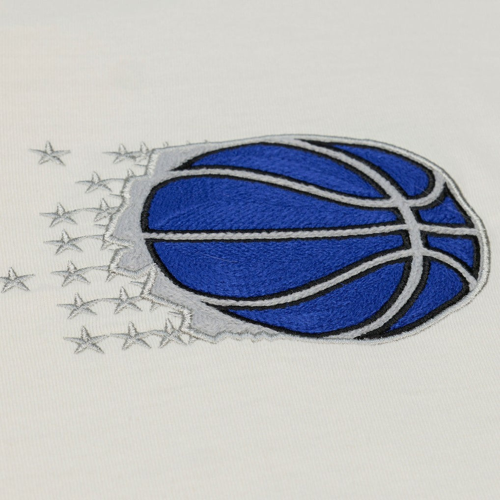 Orlando Magic Hardwood Classics Chainstitch Premium T-Shirt Cream