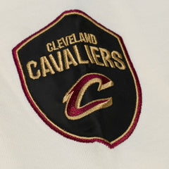 Cleveland Cavaliers Hardwood Classics Chainstitch Premium T-Shirt Cream
