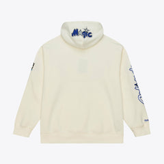 Orlando Magic Hardwood Classics Chainstitch Premium Fleece Hoodie Cream