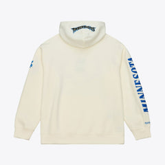 Minnesota Timberwolves Hardwood Classics Chainstitch Premium Fleece Hoodie Cream