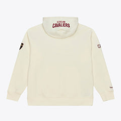 Cleveland Cavaliers Hardwood Classics Chainstitch Premium Fleece Hoodie Cream