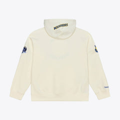 Golden State Warriors Hardwood Classics Chainstitch Premium Fleece Hoodie Cream