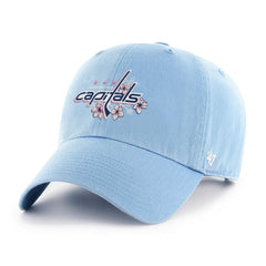 NHL Washington Capitals '47 Cherry Blossom Alternate Clean Up Adjustable Hat - Light Blue