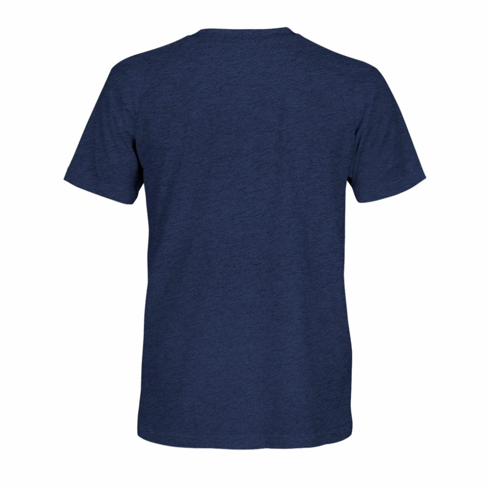 France National Team 1863FC Athletic Wordmark Vintage Tri-Blend T-Shirt Navy