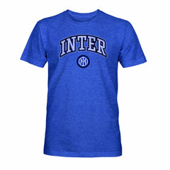 Inter Milan 1863FC Athletic Wordmark Vintage Tri-Blend T-Shirt Blue sale