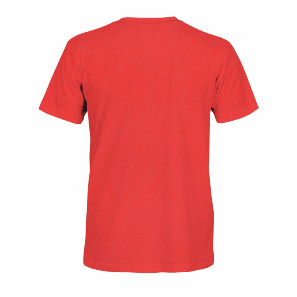 Bayern Munich 1863FC Mono Badge Vintage Tri-Blend T-Shirt Red