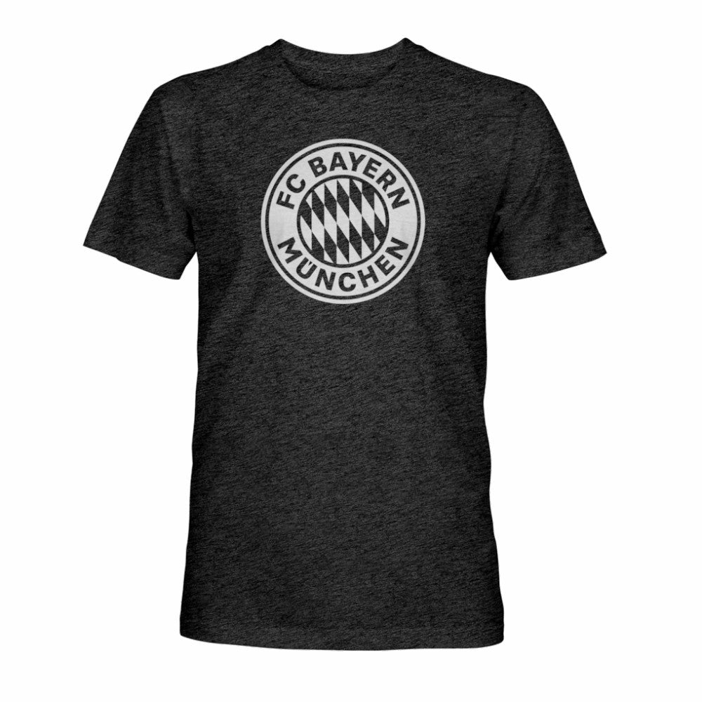 Bayern Munich 1863FC Mono Badge Vintage Tri-Blend T-Shirt Black shop