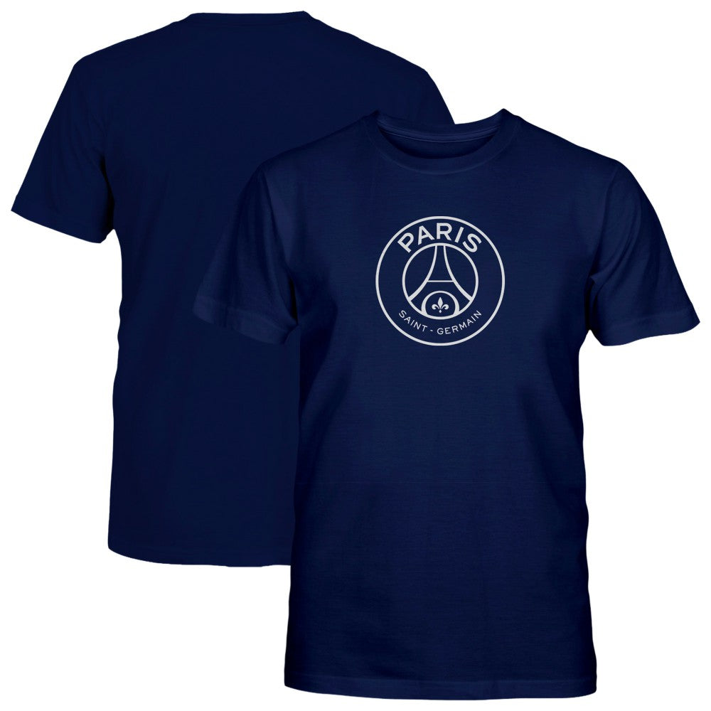 Paris Saint-Germain 1863FC Youth Mono Badge T-Shirt Navy