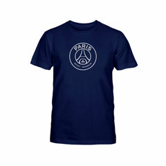 Paris Saint-Germain 1863FC Youth Mono Badge T-Shirt Navy