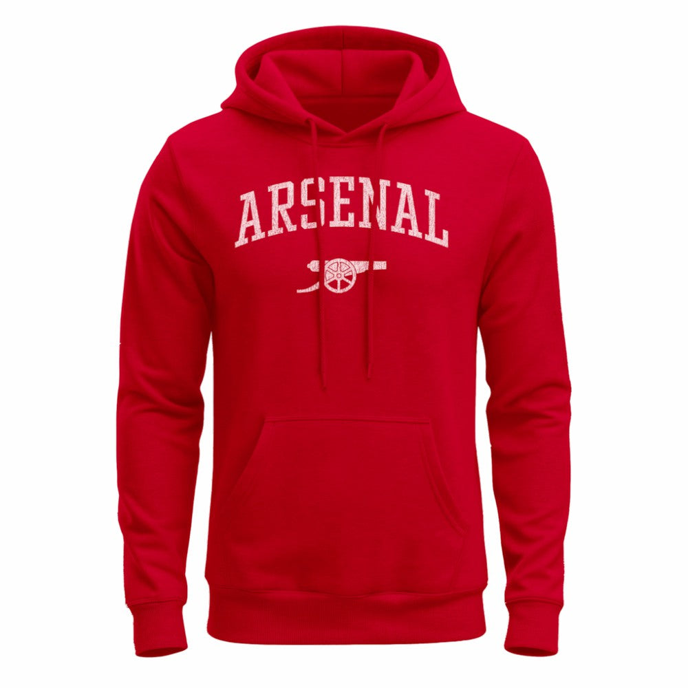 Arsenal 1863FC Athletic Wordmark Fleece Hoodie Red