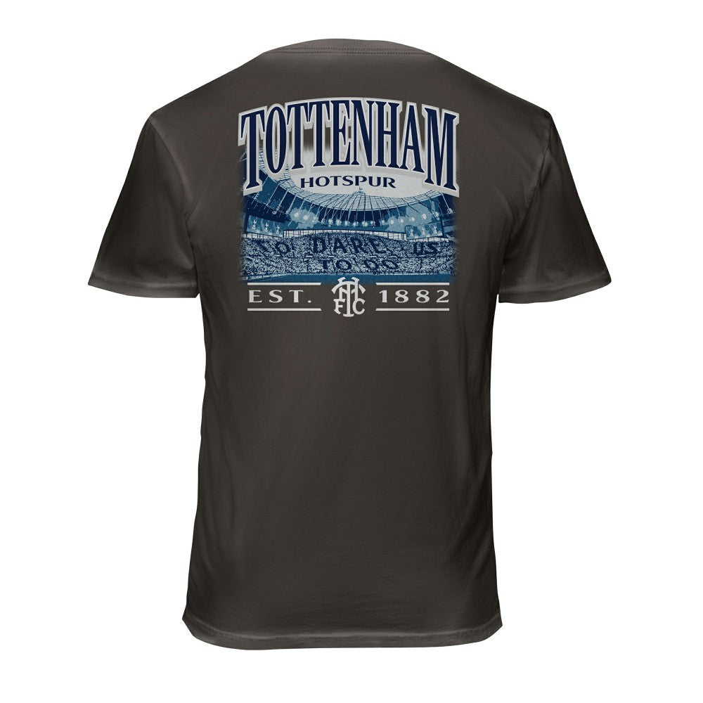 Tottenham Hotspur 1863FC Wordmark Cotton T-Shirt Gray sale