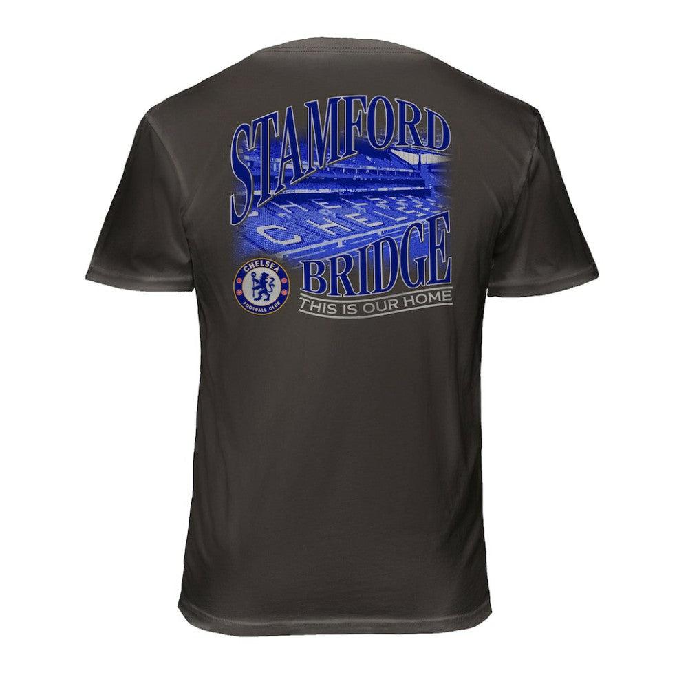Chelsea 1863FC Wordmark Cotton T-Shirt Gray shop
