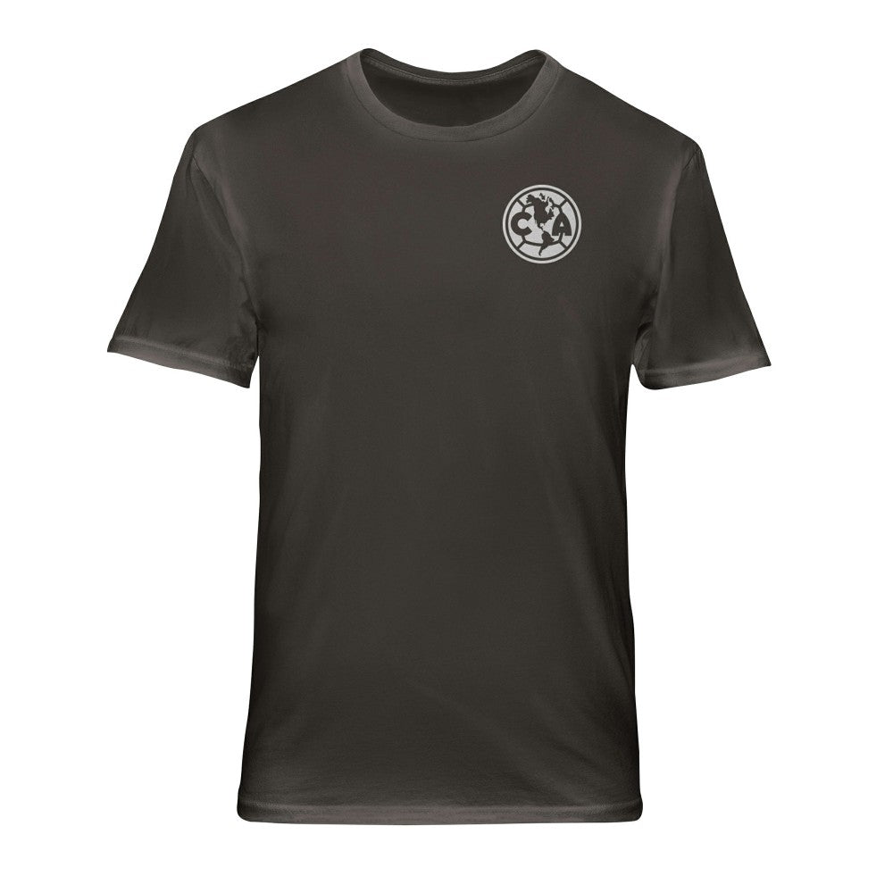 Club America 1863FC Wordmark Cotton T-Shirt Gray sale