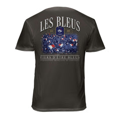 France National Team 1863FC Wordmark Cotton T-Shirt Gray