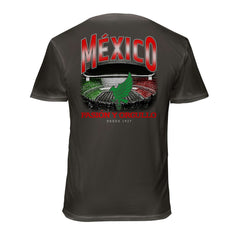 Mexico National Team 1863FC Wordmark Cotton T-Shirt Gray sale