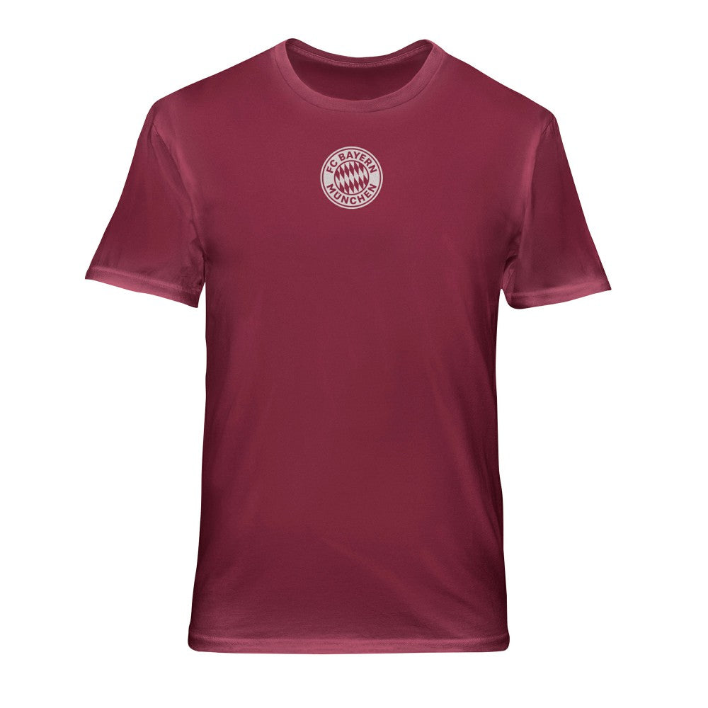 Bayern Munich 1863FC Back Wordmark Soft Wash T-Shirt Red sale