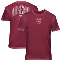 Arsenal 1863FC Back Wordmark Soft Wash T-Shirt Red