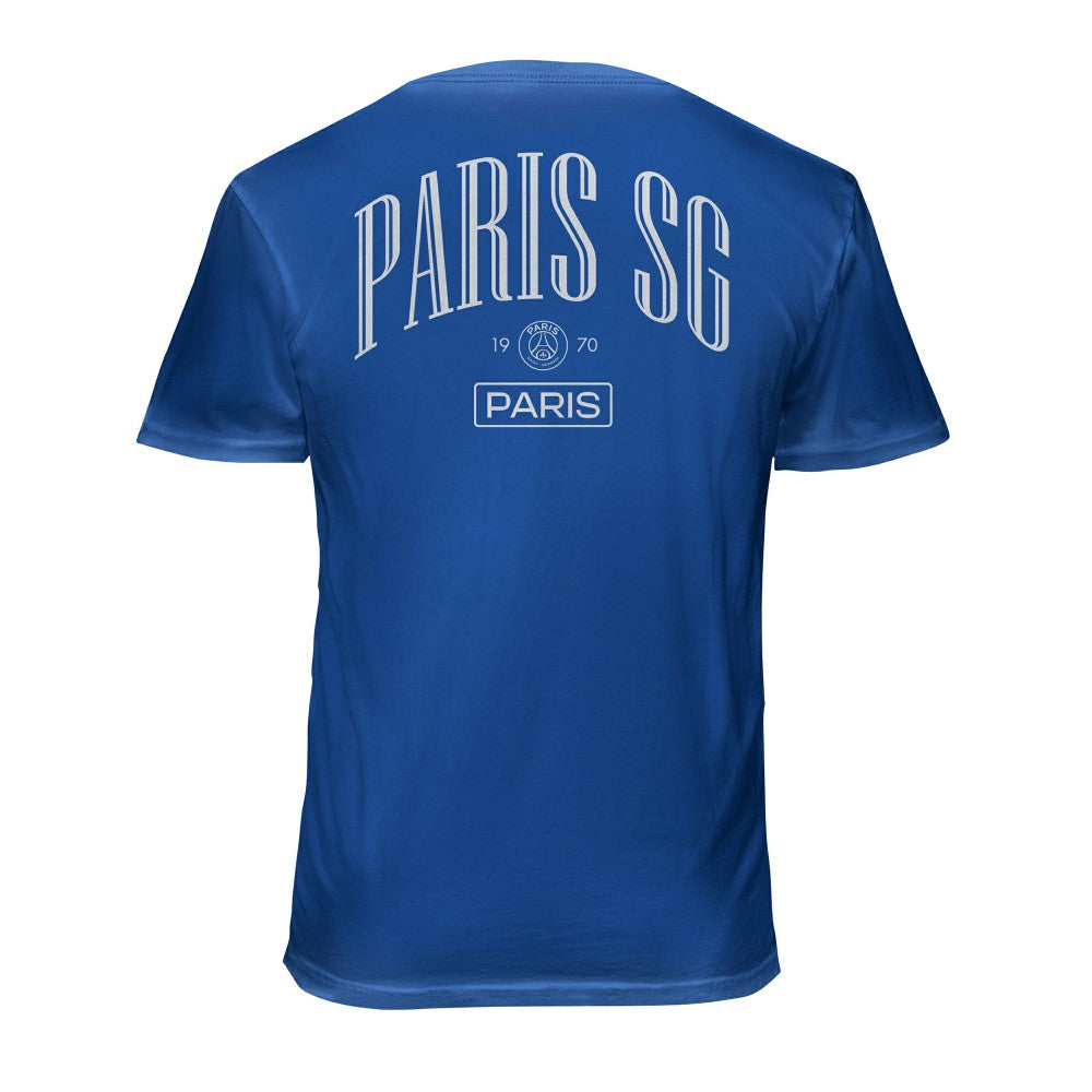 Paris Saint-Germain 1863FC Back Wordmark Soft Wash T-Shirt Blue