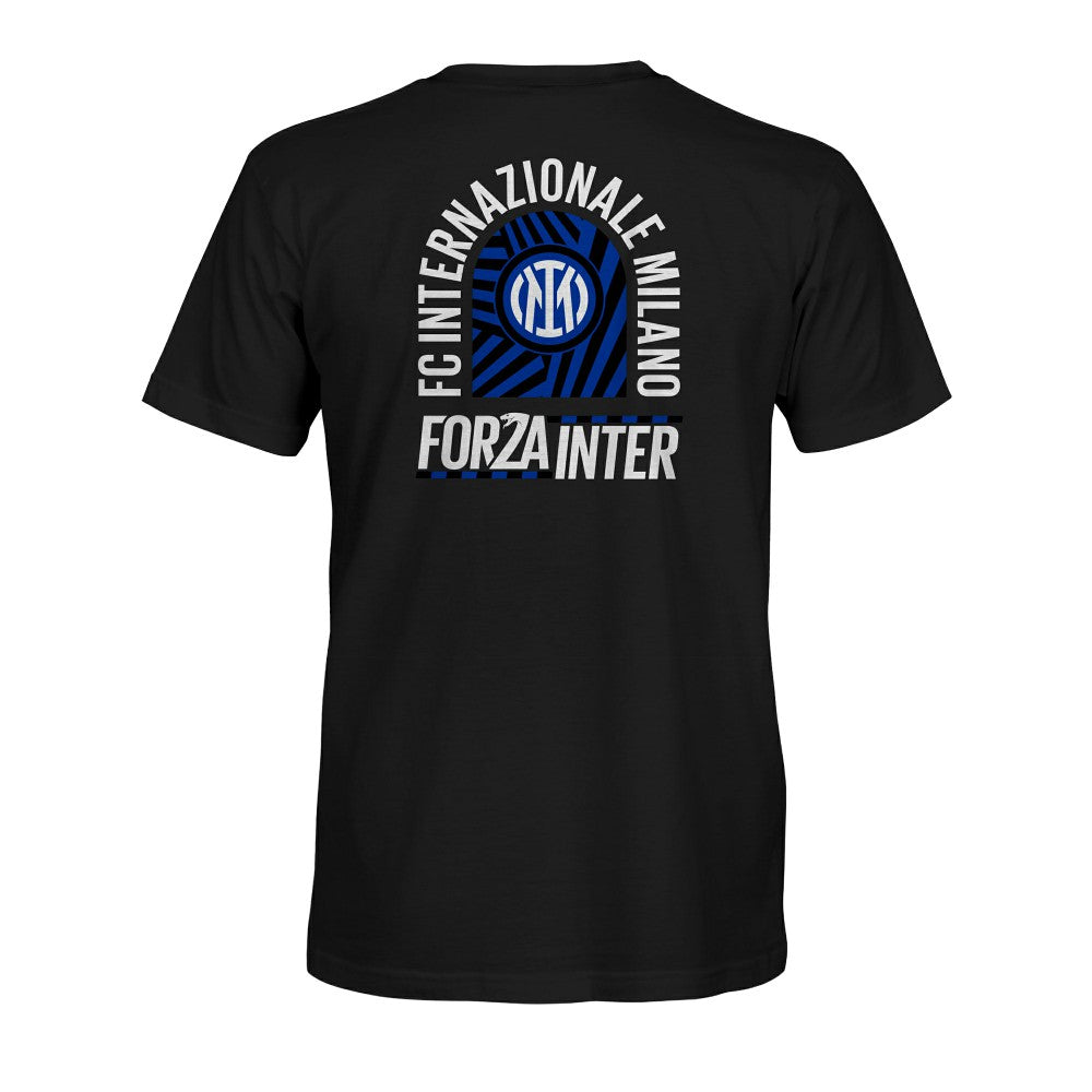 Inter Milan 1863FC True To Glory Heavyweight T-Shirt Black