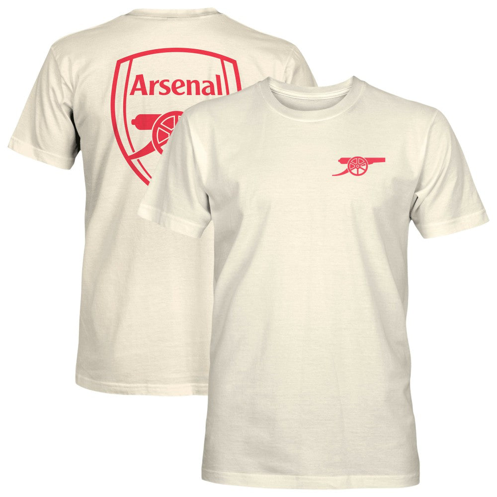 Arsenal 1863FC Emblem Heavyweight T-Shirt Cream shop