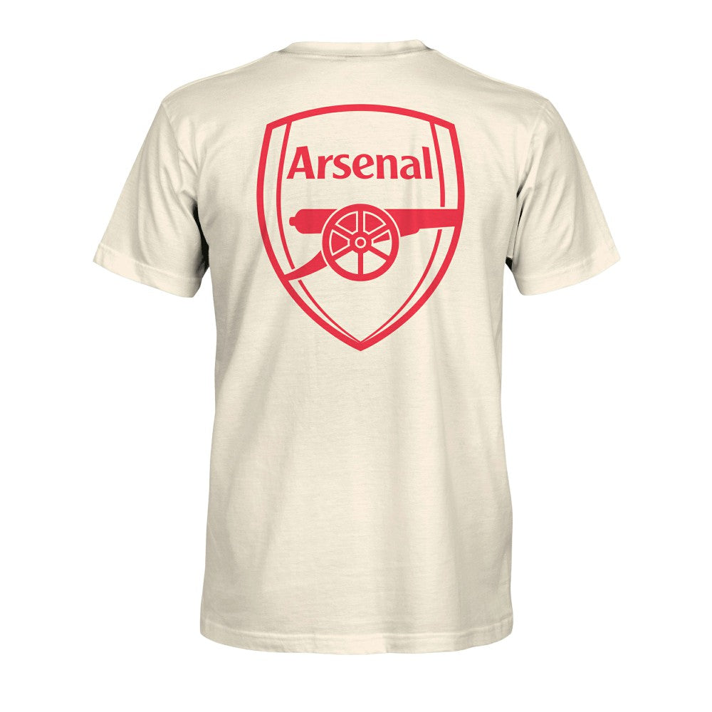 Arsenal 1863FC Emblem Heavyweight T-Shirt Cream shop