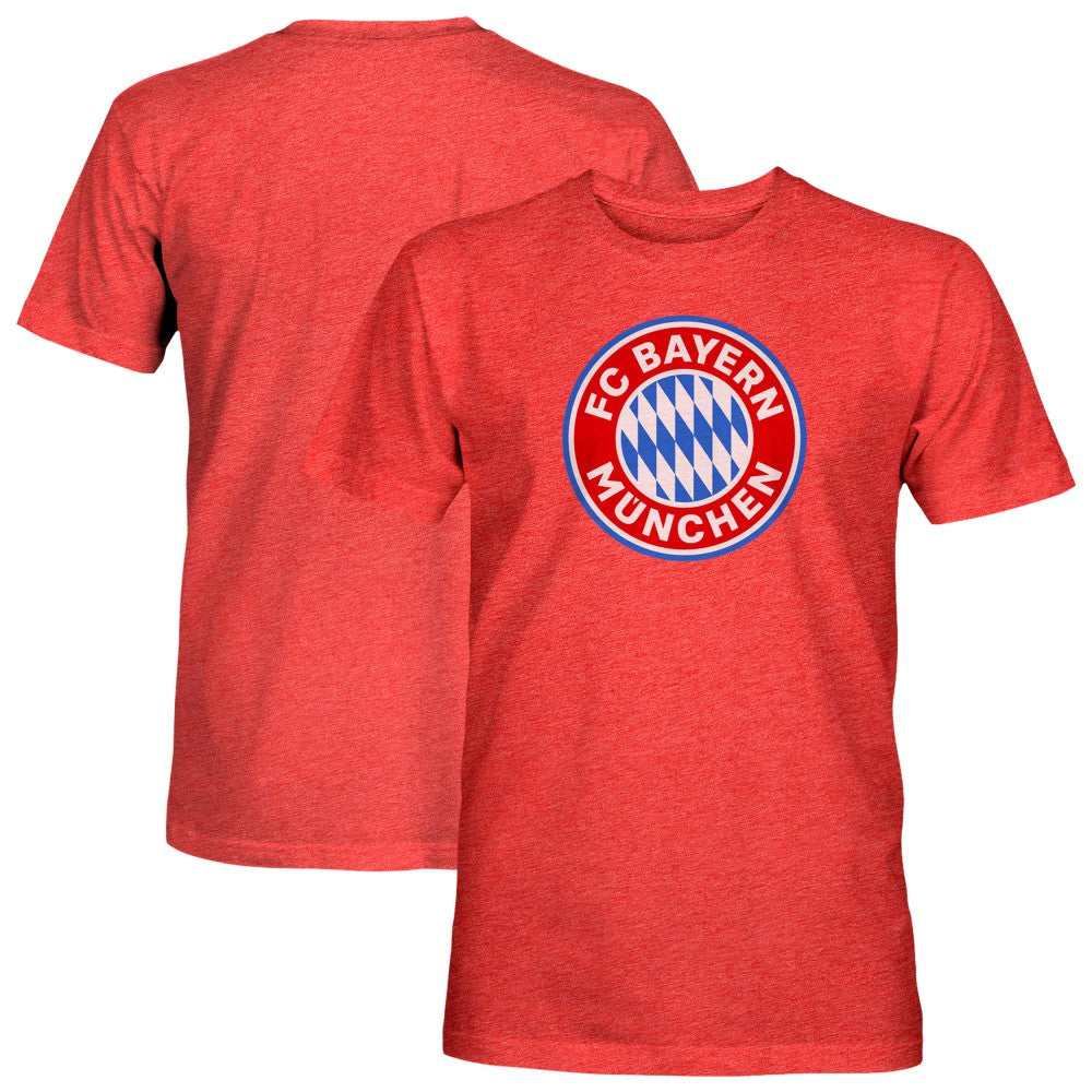 Bayern Munich 1863FC Color Badge Tri-Blend T-Shirt Red sale