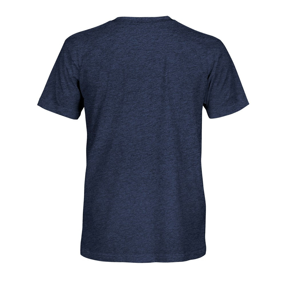 Spain National Team 1863FC Color Badge Tri-Blend T-Shirt Navy sale