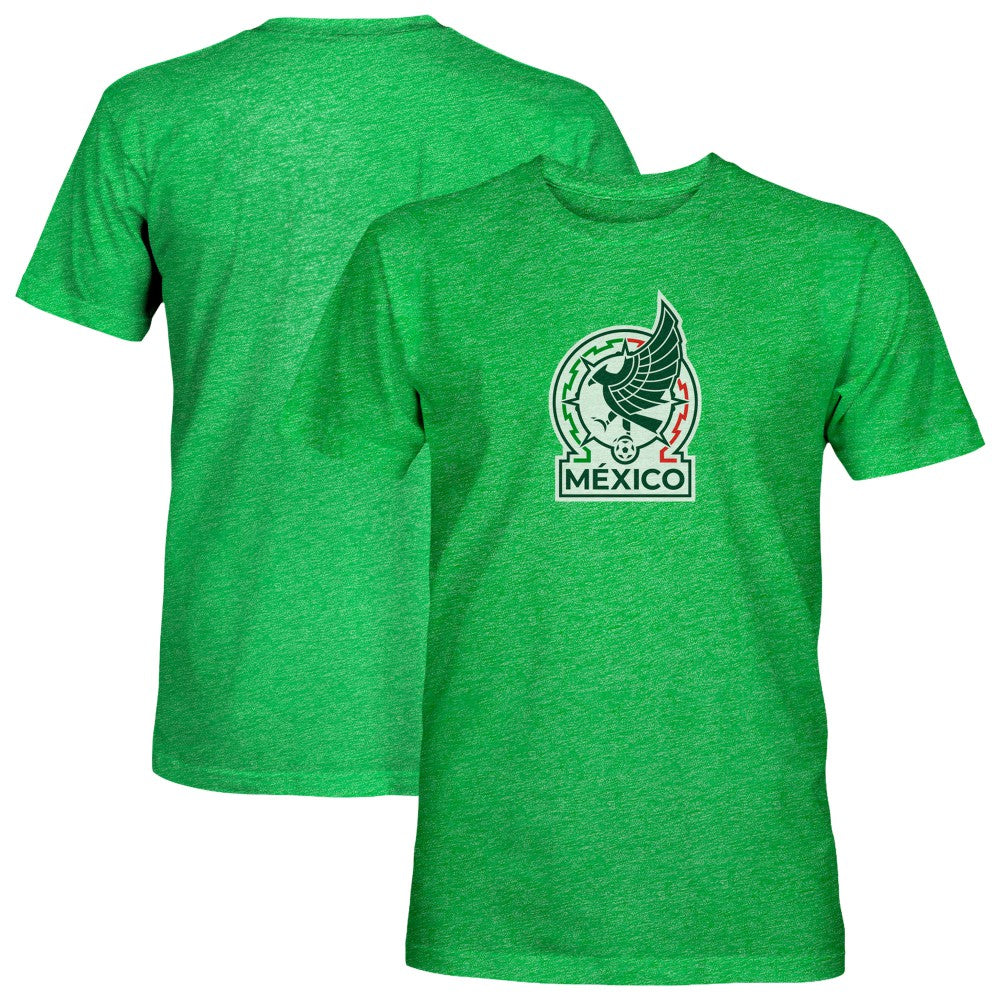 Mexico National Team 1863FC Color Badge Tri-Blend T-Shirt Green sale