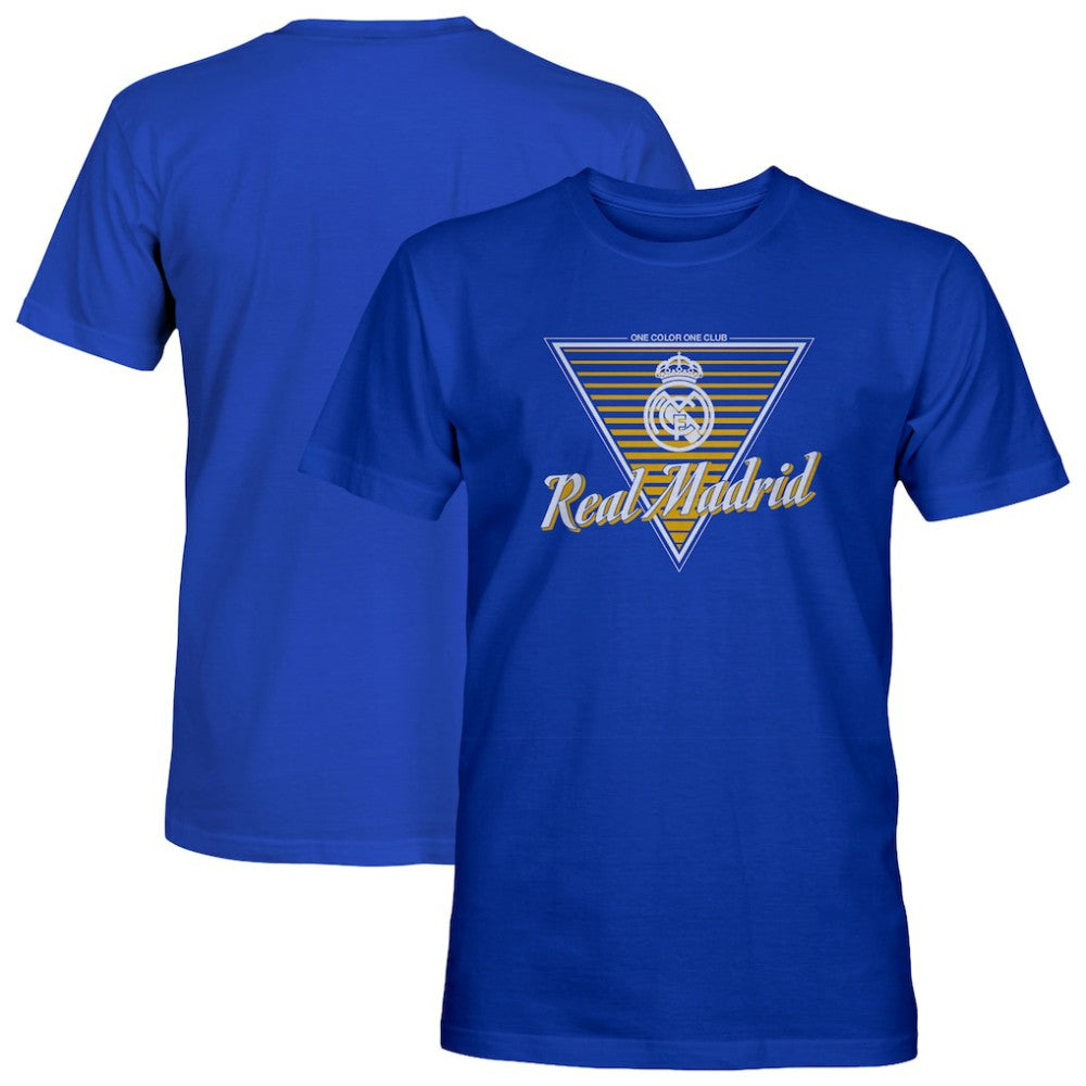 Real Madrid 1863FC Triangle Cotton T-Shirt Blue