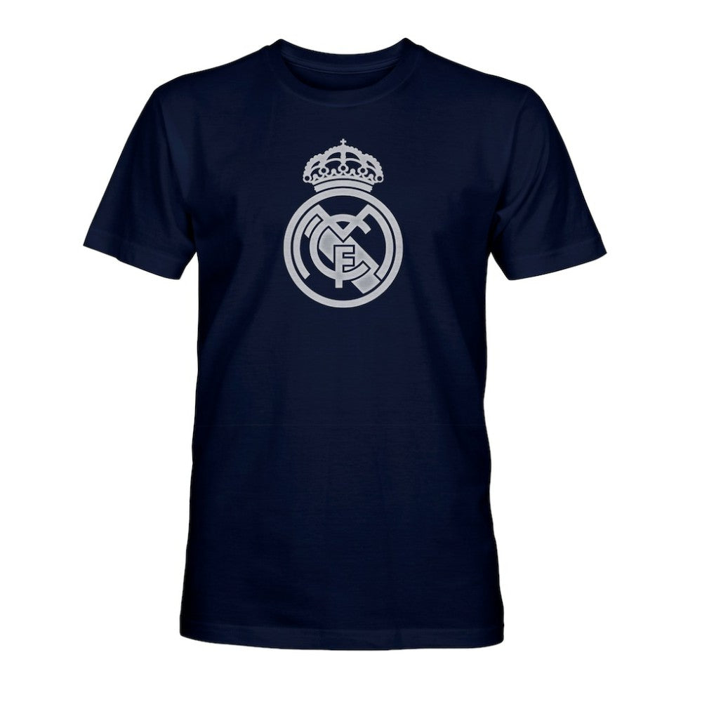 Real Madrid 1863FC Mono Badge T-Shirt Navy
