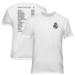 Real Madrid 1863FC Championships Soft Wash T-Shirt White