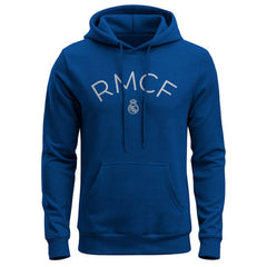 Real Madrid 1863FC Wordmark Fleece Hoodie Blue